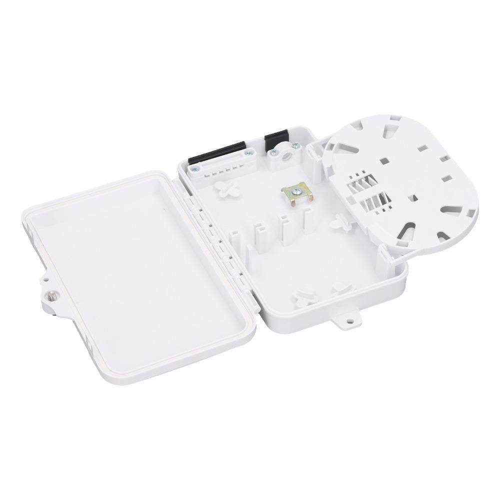 ABS 6/4Core Fiber Distribution Box Fiber Optic Distribution Box for FTTH SC FC Fiber Management