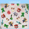 Pixel World Birthday Party Confetti For Table Decorations And Atmosphere Event