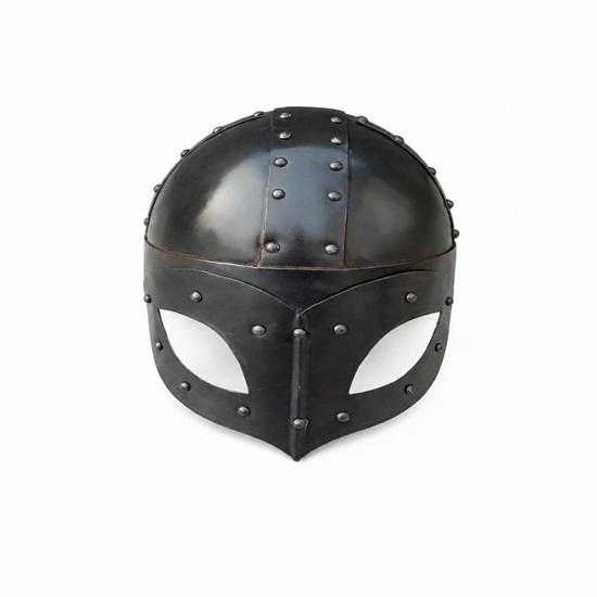 Medieval Black Knight Helmet Steel Viking Warrior Costume Armor LARP Cosplay Collectible Replica Handmade