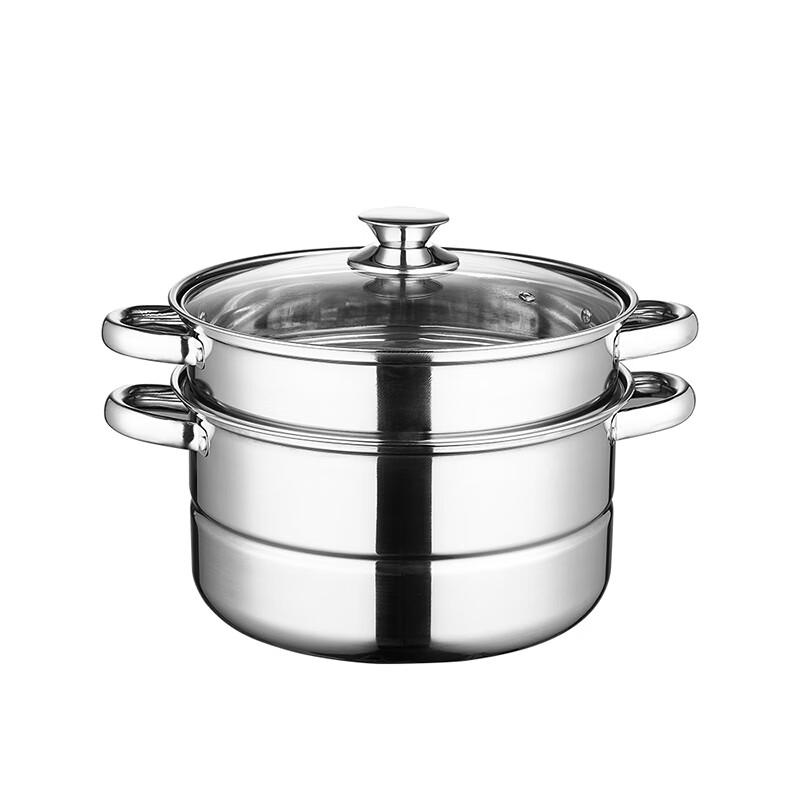 Jiale 28cm Multifunctional Double Layer Steamer