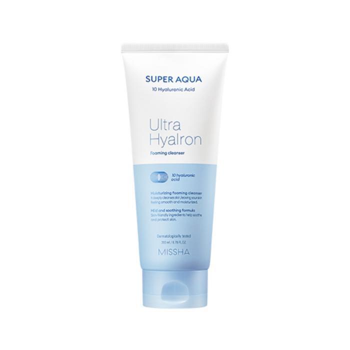 MISSHA Super Aqua Ultra Hyaluronic Foaming Cleanser 200ml (14853952)
