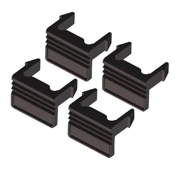 4er-Pack für Thule Heckträger Kompakt Kennzeichenhalter-Clips für Thule Euro Way Easy Fold Velo Autozubehör Kennzeichenabdeckungen Rahmen 6