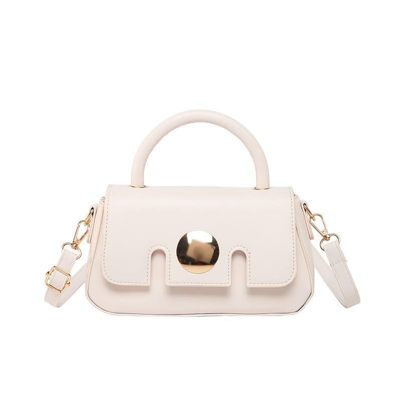 Spring simple fashion small square bag casual commute shoulder messenger bag niche design versatile temperament bag