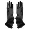 Women Bridal Wedding Tulle Full Finger Long Gloves Opera Evening Prom Party Gloves Christmas Halloween Cosplay Costume Gloves