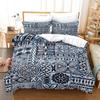 Home Textile Splicing Quilt Cover Digital Printing Three-Piece Set 3D