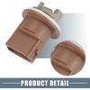 Turn Signal Tail Light Socket 2U5Z13411SA Tail Lamp Plug Connectors Holder Brown for Ford F150 F20 F350 2014-2016 (Set of 2)