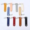 Fashion PU Leather Keychain Simple Waist Wallet Keyrings Car Key Strap Men Women