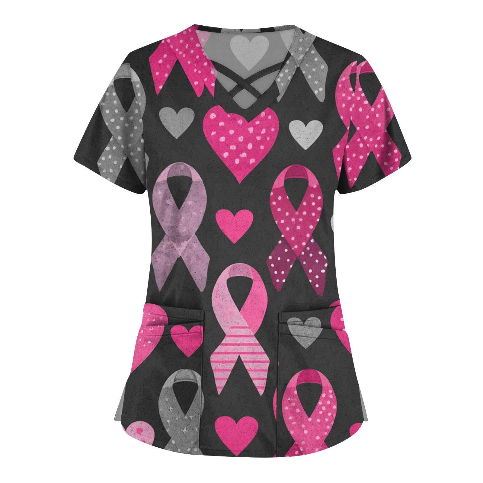 

Жіноча Мода V-подібний виріз Короткий рукав Комбінезон Двошарова кишеня Принтовані Топи Одяг L фіолетовий