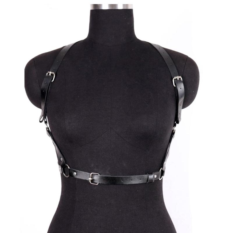 Punk Waist Belt for Women Body Corset Harness Strap for Cosplay Party Night Club Costume Waiststrap Female Accessories