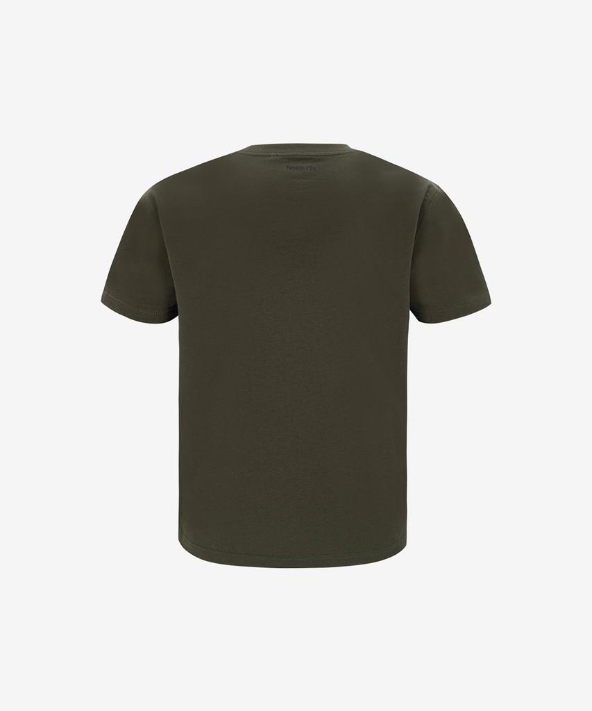 Pantopolladoleu Signature Muscle Fit T-Shirt Khaki