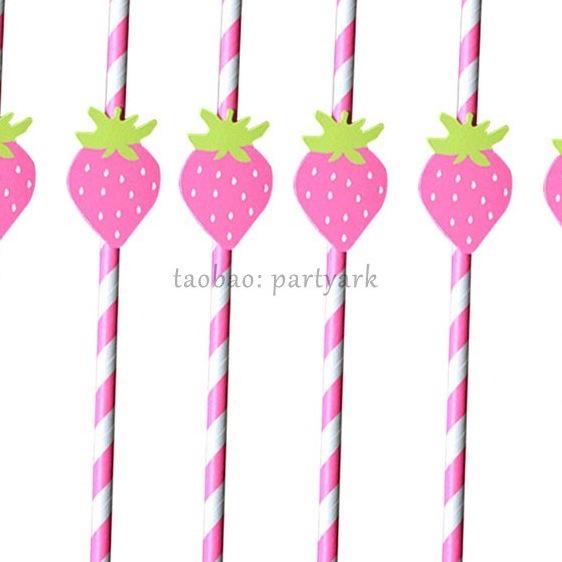 Fruit-Themed Disposable Picnic Set: Lemongrass, Strawberry, Watermelon, Pineapple Plates, Gold Foil Lace Party Plates, Cups & Napkins.