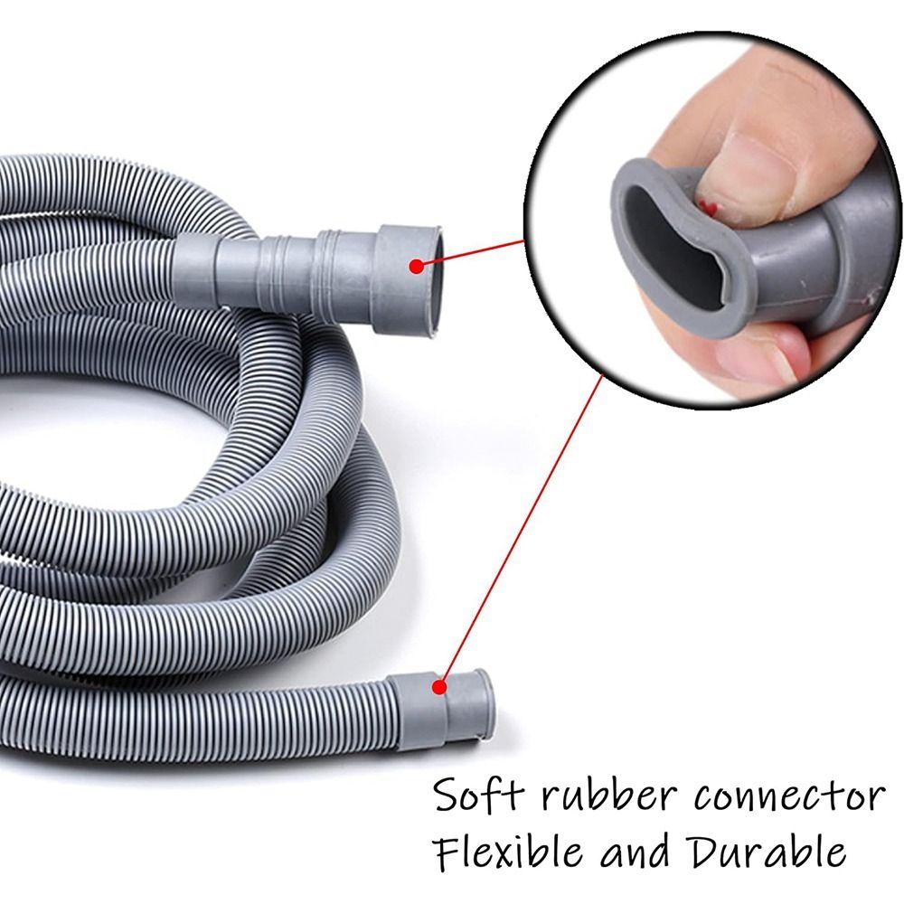 EVA Dishwasher Drain Hose Flexible Washer Discharge Tube High Quality Faucet Accessories  Kitchen