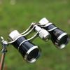 Télescope binoculaire Antique 3x25, lunettes d'opéra pour femmes, poignée en verre de théâtre
