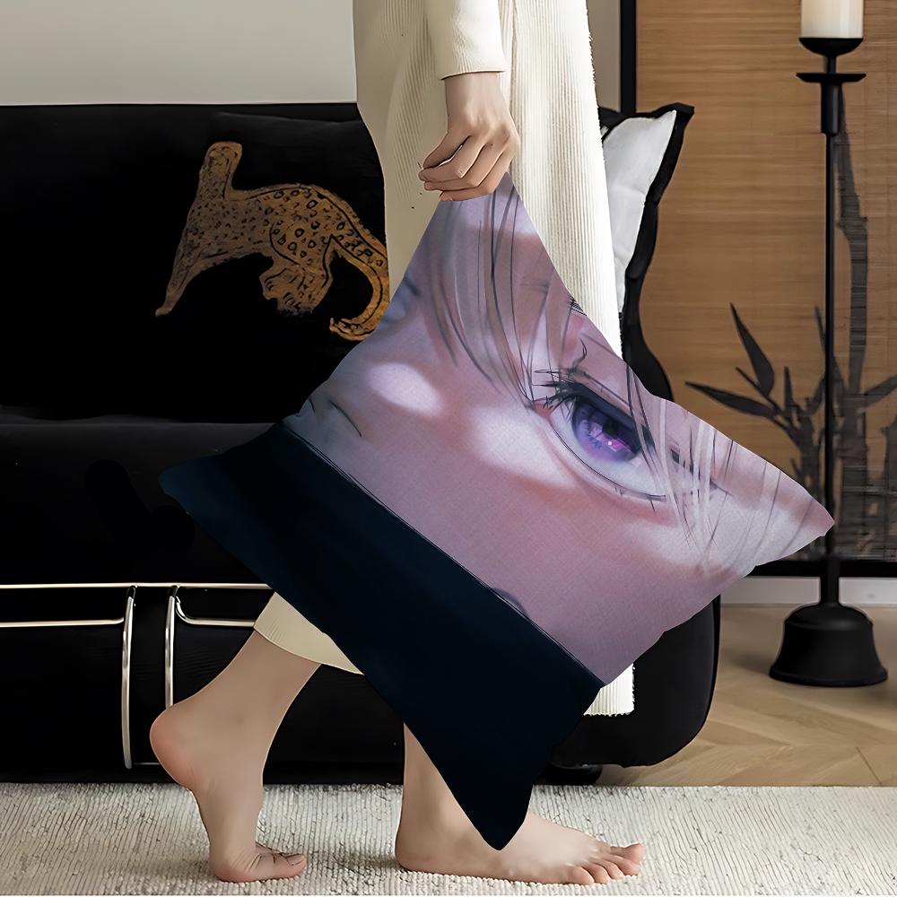 J-Jujutsu K-Kaisen Inumaki Toge Kudde Gåva Hemmakontorsdekoration Sovrum Soffa Bil Kuddöverdrag Fodral 45x45