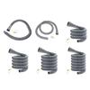 Extension Drain Pipe Strong Steel Rubber Hose Flexible Length Adjustable Washer Drain Pipe Extension for Washing Machine