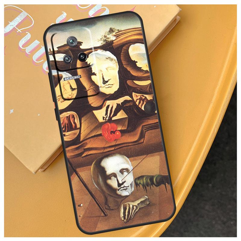 Salvador Dali Painting Funda For Xiaomi 17 Pro Max 13T 14T 15T 14 15 Ultra POCO X7 X5 X6 F5 F6 F7 Pro F8 Ultra Case