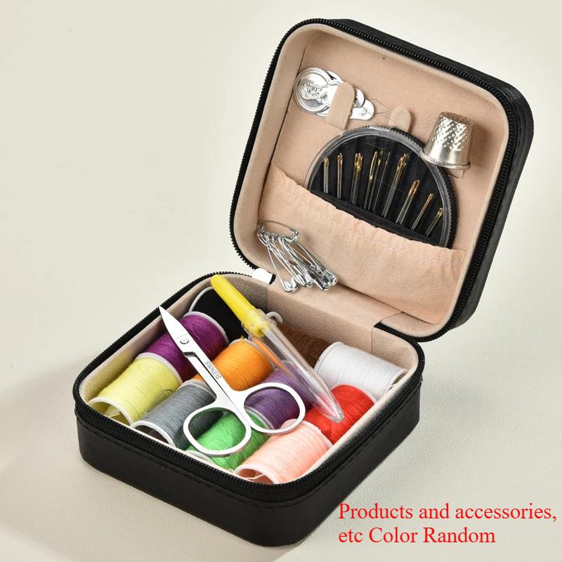 New Portable Multifunctional Sewing Box for Home DIY Hand Sewing Tool Kit Quilting Stitching Embroidery Thread Accessories
