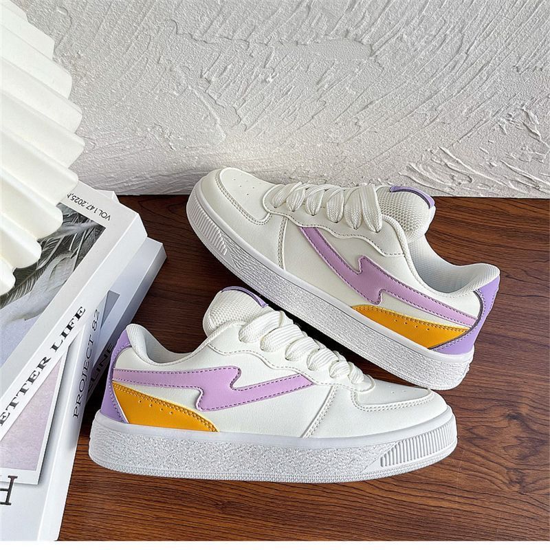 Niche couple lightning bread shoes ins new original retro new casual versatile sports light luxury shoes