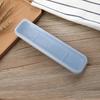 Tableware Box Portable Cutlery Case Spoon Fork Storage Box Students Household Dinnerware Bag Multicolor Transparent Cover