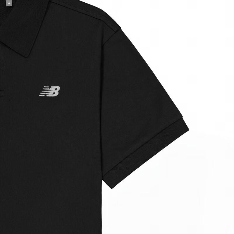 New Balance Polo Shirt Men's Black NFE21011-BK