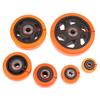 Pvc Caster Wheel Double Bearings High Load Capacity Wear Resistance Furniture Wheels Replacement