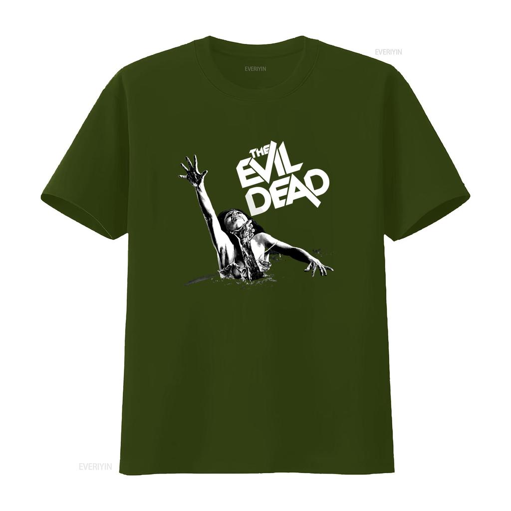 Evil Dead Horror Movie T Shirt for Cool Print Cotton vintage Washed Soft Breathable Unisex Stylish Versatile Casual