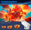 HY300Pro Smart Outdoor & Home Mini Projector with 180° Bubble Tube