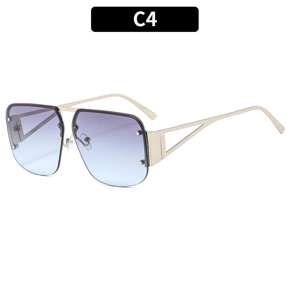 Fashion Oversized Square Sunglasses Woman Brand Designer Vintage Square Sun Glasses Female Big Frame Shades UV400 Eyewear