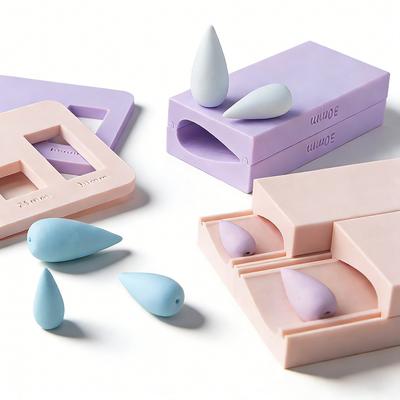 Water Droplet Polymer Clay Mold, Geometric Earring & Pendant Shape for DIY Jewelry Making - High Precision Individual Mold