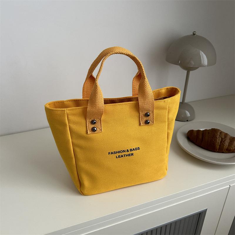 Geantă Tote de Mână cu Imprimeu de Litere, la Modă, Casual, Personalitate, Stil Nou, Frumoasă pentru Navetă, Simplă, cu Capacitate Mare pentru Femei