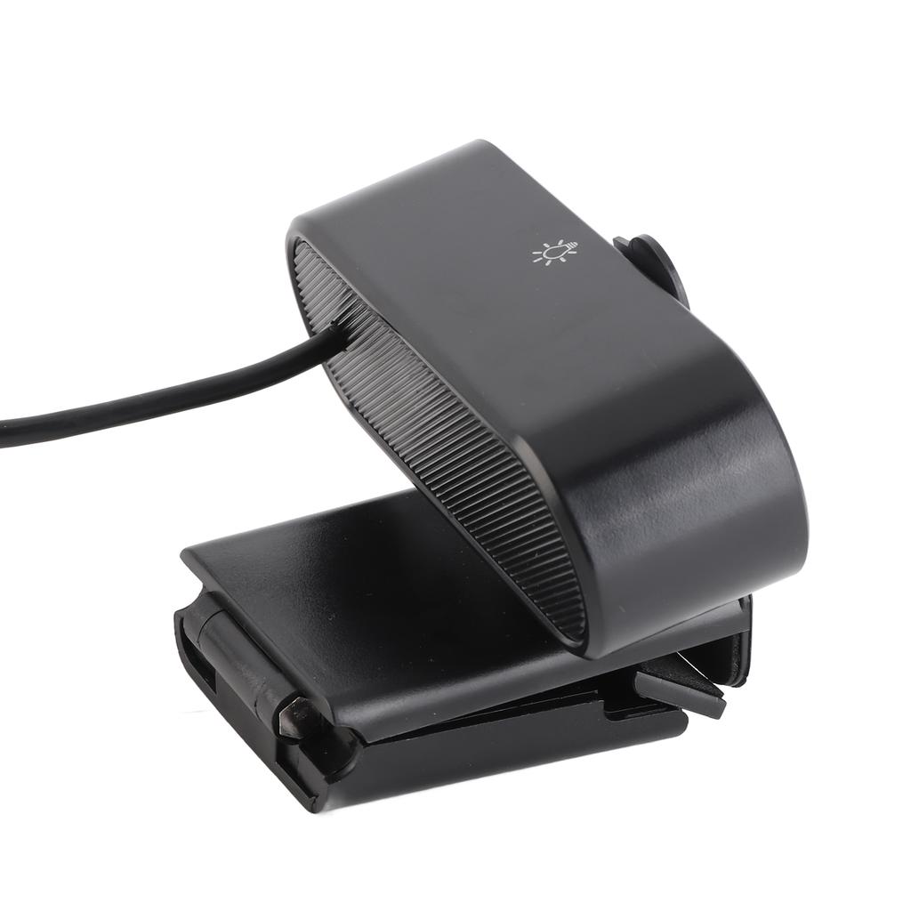 4K USB Plug and Play Webcam with Built in Microphone Lighting for Live Stream Video Call Video Conference Online