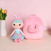 Non-Toxic Metoo Cartoon Animal Plush Children'S School Bag Kindergarten Cute Fashion Color Blocking Backpack Mini Backpack