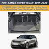 Custom for Land Rover Range Rover Velar 2017 2018 2019 2020 High Quality Car Trunk Mat Anti Dirty Durable Leather Carpet