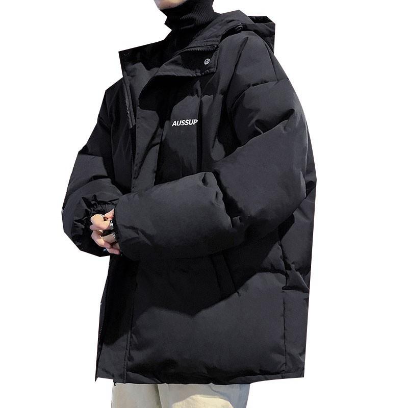 Winter Neue Baumwolljacke Herren Trendy Marke Große Größe Dicke Baumwolljacke Mantel Brotmantel Koreanische Ausgabe Trendy Daunenbaumwollmantel