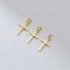 New Fashion Jewelry 925 Sterling Silver Fashion Cross Pendants & Charms for Necklace Jewelry Making