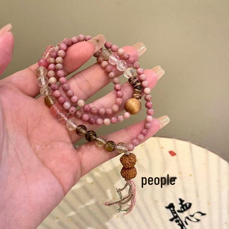 Retro Chinese Bamboo Beaded Bracelet - High-End Bestie Gift