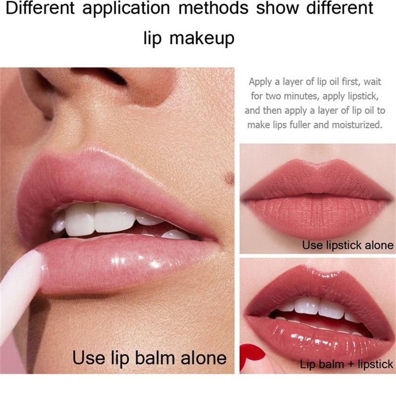 Mini Capsule Lip Balm Moisturizing Treasure Moisture Clear Color Changing Projectile Lip Balm Oil