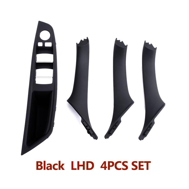 Qualidade Interior Painel de Apoio de Braço da Porta Dianteira Acabamento Puxador Conjunto Substituição Para BMW Série 5 F10 F11 F18 520i 523i 525i 528i 535i