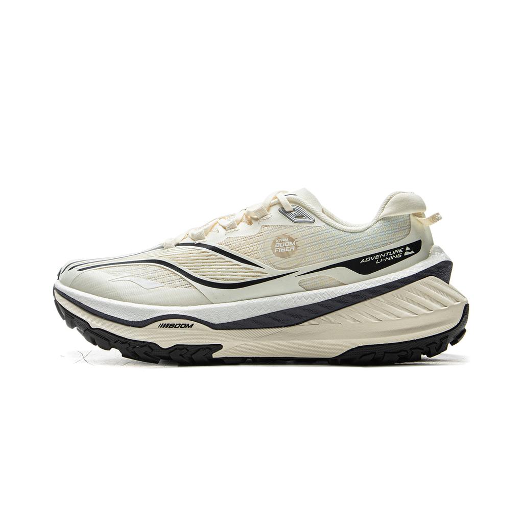 Li Ning Lu V2 Running Shoes Women Sneakers White Beige ARNV006-1