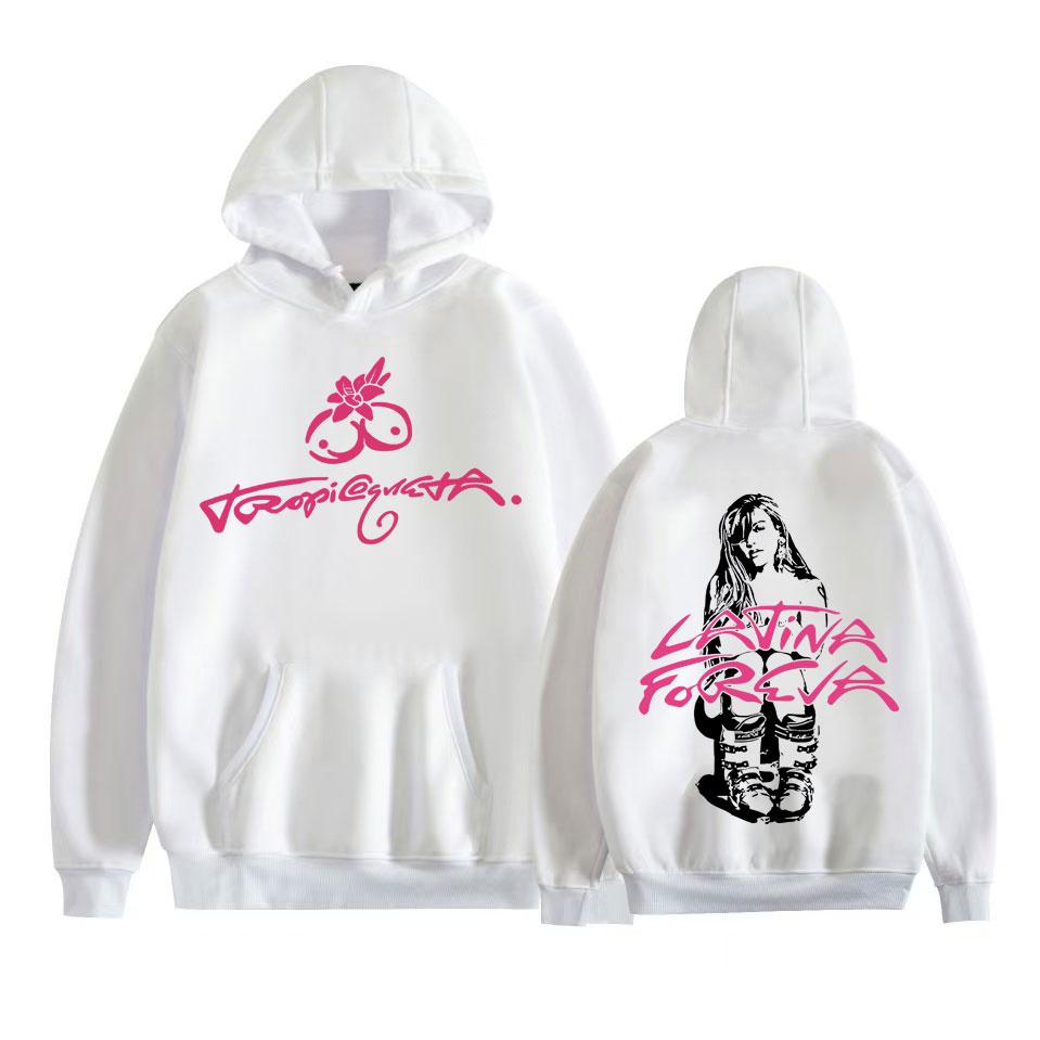 Karol G Tropicoqueta New Album 2025 Merch Sweatshirt Men Women Clothing Harajuku Fashion Aesthetic Hoodie Hip Hop Gothic Hoodies