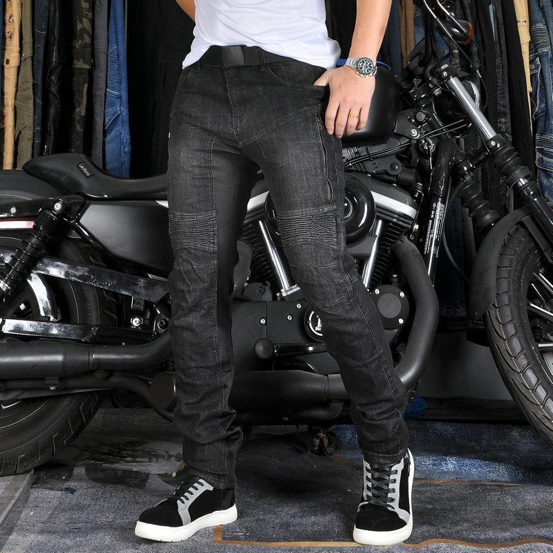 New Product Motorcycle Jeans Men's Kevlar Anti-Tear Summer Mesh Breathable Motorcycle Riding Anti-Fall Pants