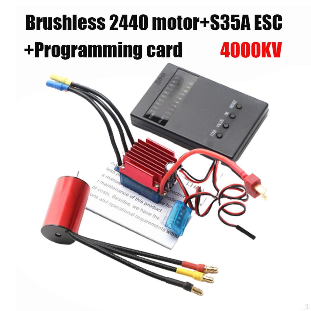 2440 Brushless Motor 35A Electric Tuning Replacement Accessory ESC Speed Controller