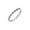 Pandora 925 Sterling Silver Rings Women's Silver 190029C00
