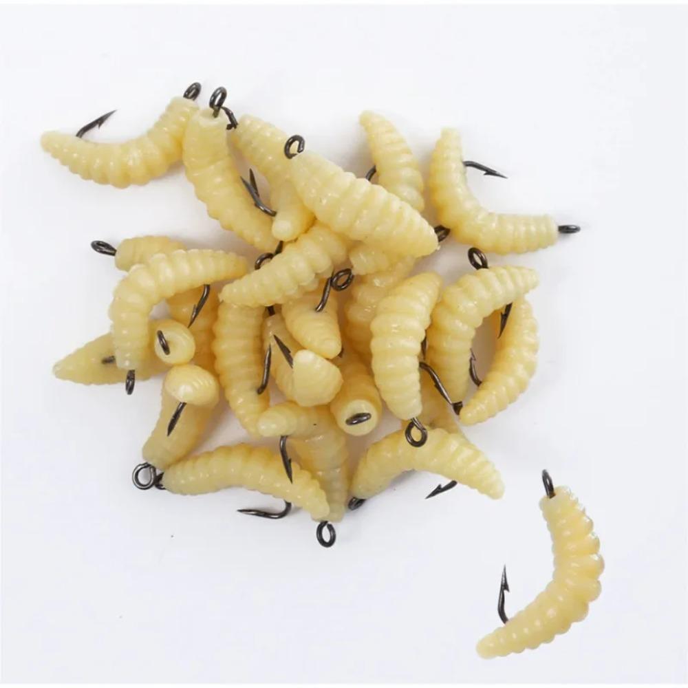 11PCS Soft bait set, realistic biomimetic, with hook, suitable for various freshwater fish