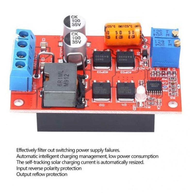 High Efficiency MPPT Solar Panel Regulator 5A DC5-26V Output Intelligent Charging Management For Solar Power Systems