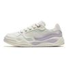 Anta Tianxing Comfortable Slip Resistant Abrasion Resistant Low Top Skateboard Shoes Women's White Purple 122428052-5