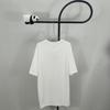 New Unisex Letter Print T-Shirt - Spring/Summer Casual Loose Short Sleeve Top
