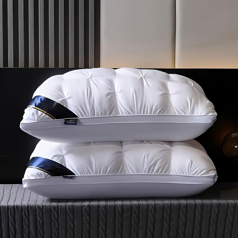 Deep Sleep Neck Support, Four Seasons Does Not Collapse High Pillow Core, Hypoallergenic Polyester Fiber Sleeve, Machine Washable, Pillow Core