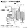 SHARP [Genuine Product] Sharp Humidifying Filter FZ-H40MF