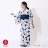 Kimono Yukata Cotton Kimono Cherry Blossom [Kyoto Yuzen] Women's (Sold Separately) - Nihonbashi/Haibara - High-Quality - (Navy)